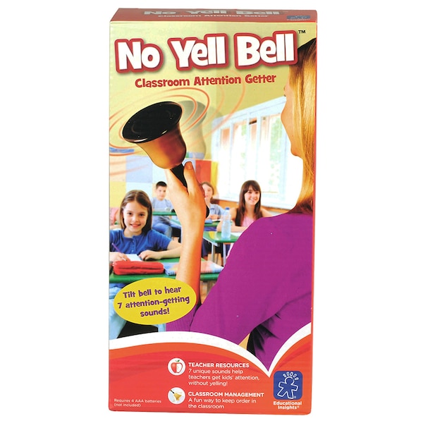 Educational Insights No Yell Bell Classroom Attention-Getter 1250 - main